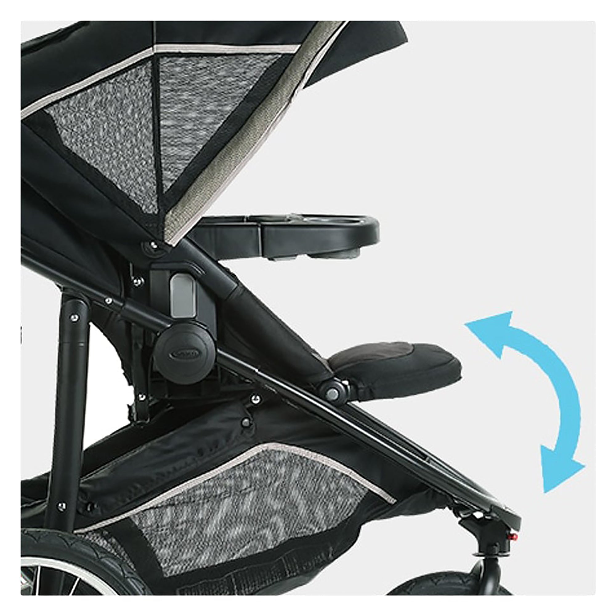 Système de voyage graco modes 3 roues 2.0 avec siège d'auto, palermo